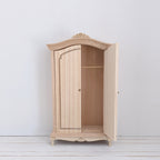 Kledingkast naturel hout