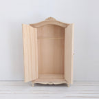 Kledingkast naturel hout