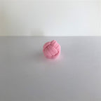 -Knoopkussen voor het poppenhuis handgemaakt