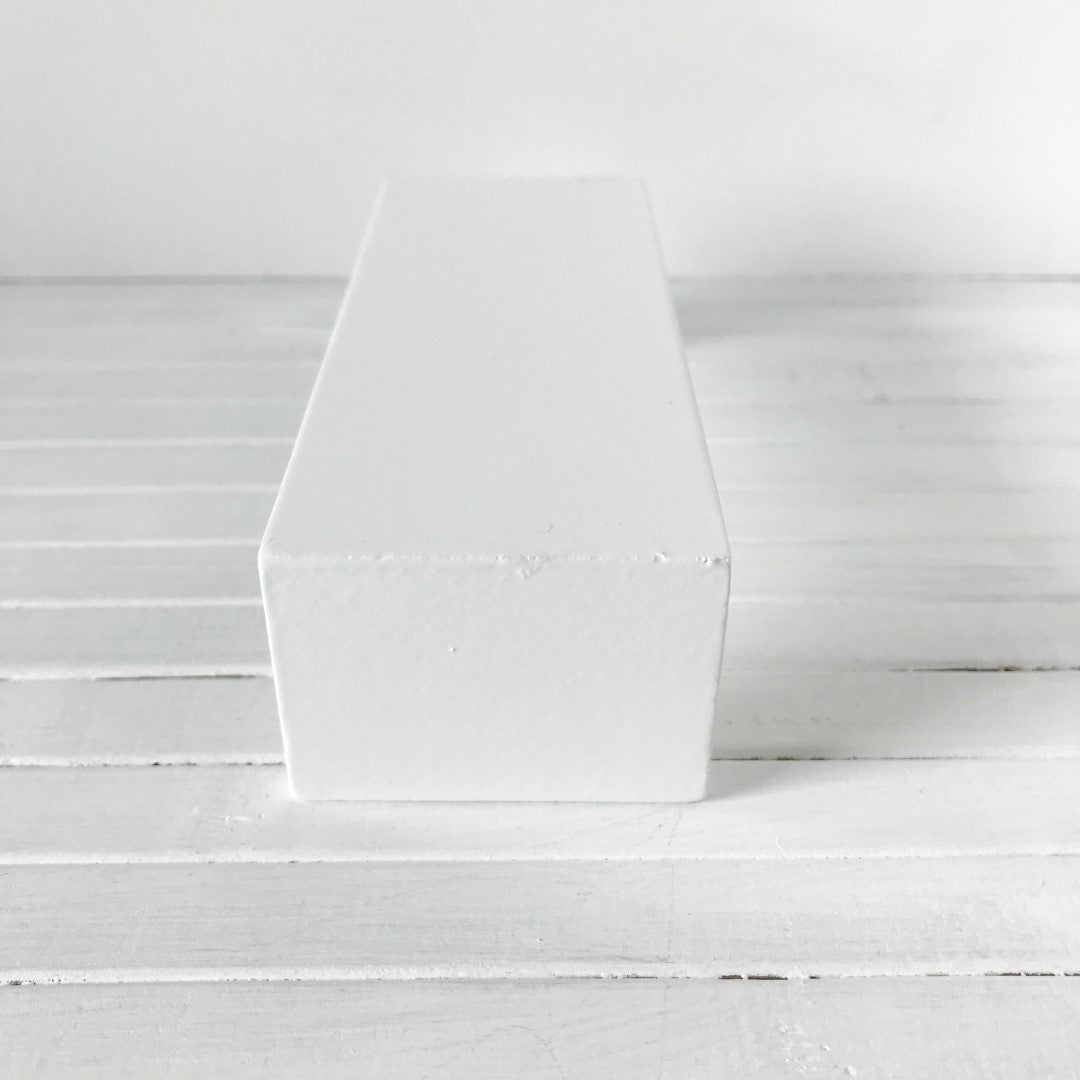 Langwerpige salontafel wit