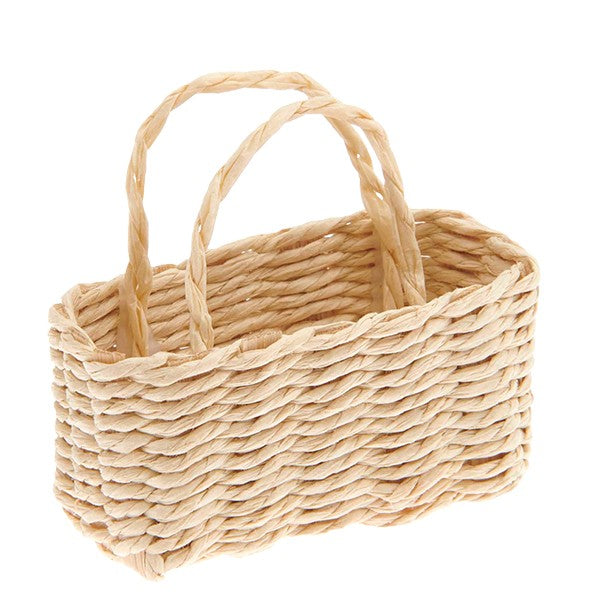 Miniatuur mand rechthoekig