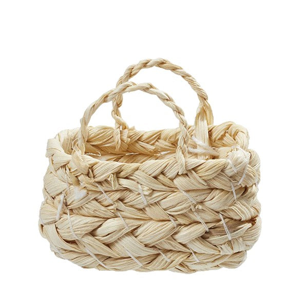 Miniatuur mandje, ovaal