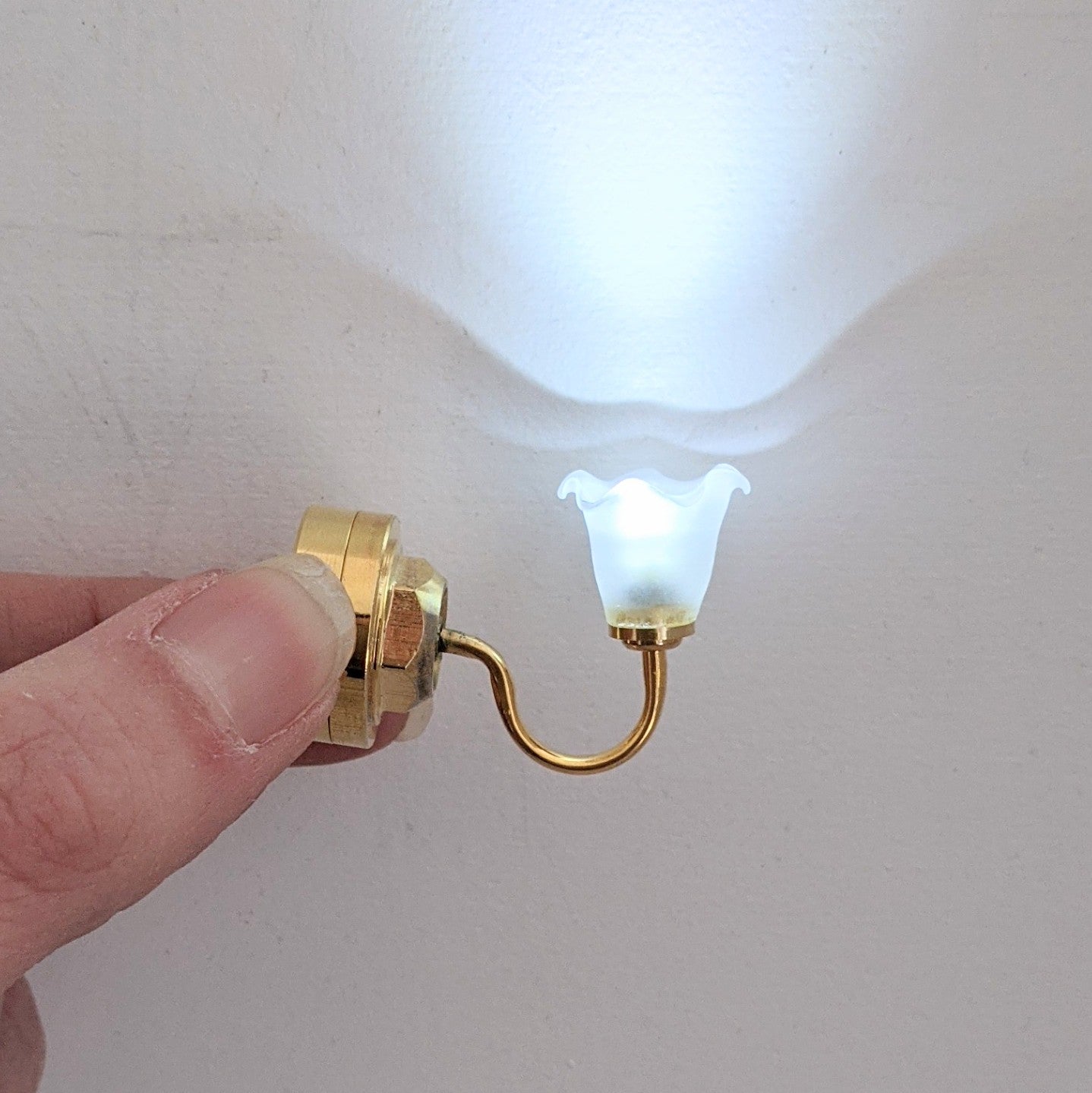 Wandlampje (op batterij)