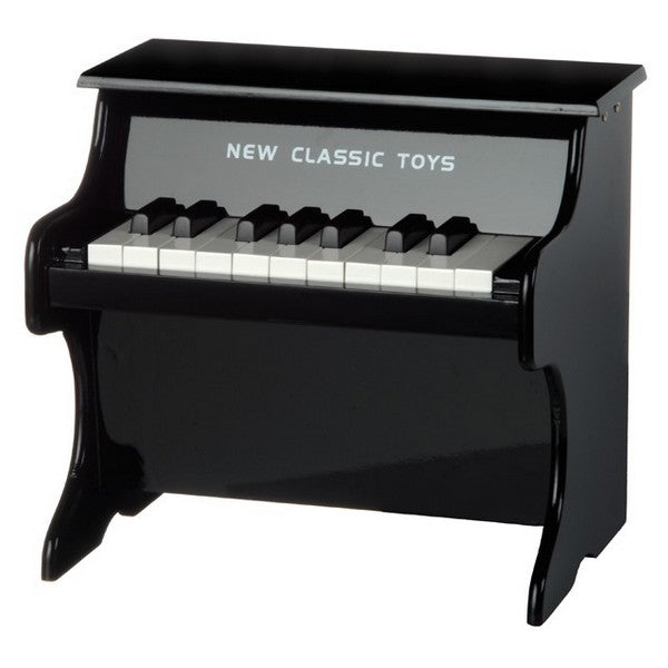 new classic toys piano hout voor kinderen zwart