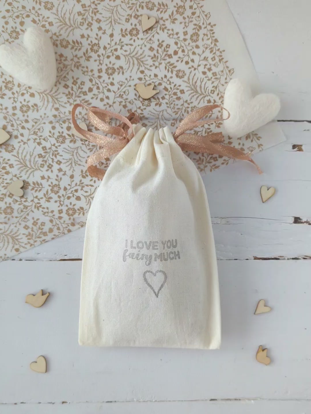 Valentijns cadeau actie ~ Maileg fee, kleine zus - roze