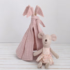 Tipi oudroze met vlaggetjes