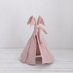 Tipi oudroze met vlaggetjes