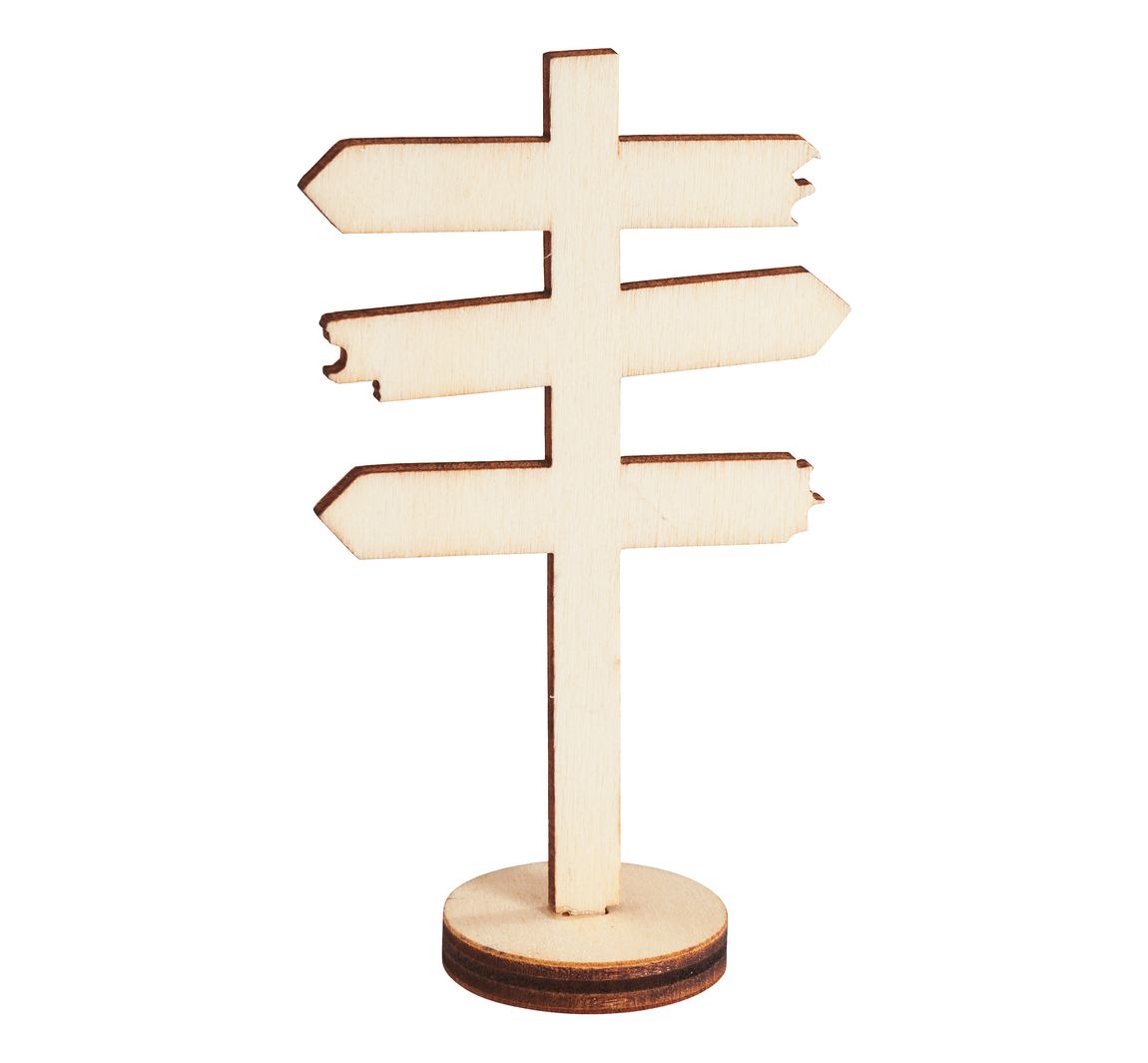 Miniatuur wegwijzer mini