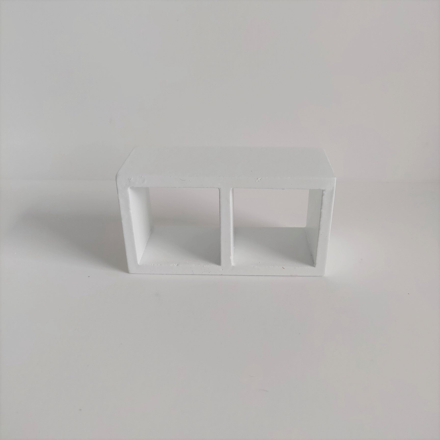 Wit kastje (2 vakjes)