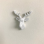 Hertenkop/rendier wit