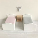 Hertenkop/rendier wit